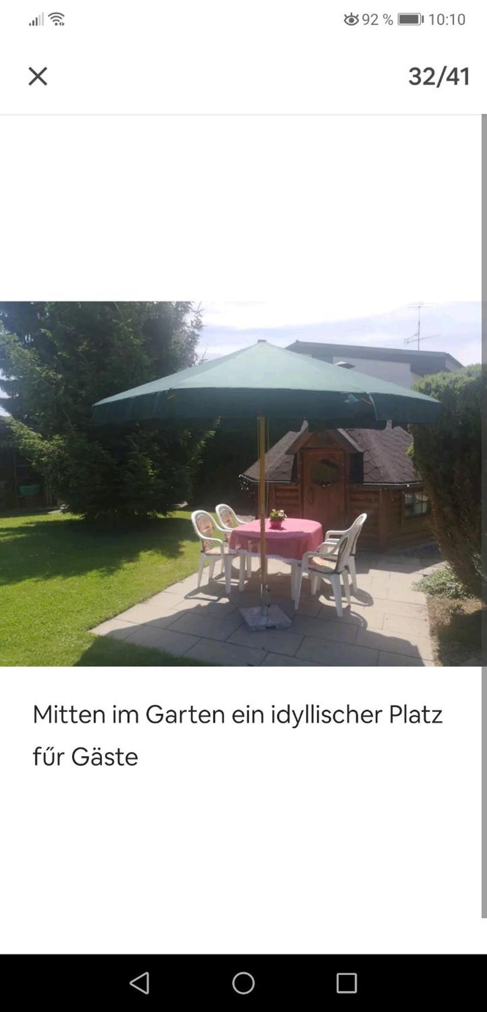 Ferienwohnung Im Gruenen, 10 Km Rv, 30 Km Bodensee, Kueche Bad Balkon Wolpertswende Pokoj fotografie